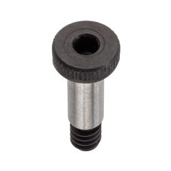 AMPG STR70051C06-LOW Shoulder Screw, Measurement System: Imperial, Socket, Alloy Steel, 5/16 in Shoulder Dia, 3/8 in Shoulder Length, 1/4-20, 7/16 in Thread Length